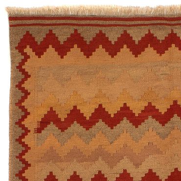 Tapis Kelim - Oriental - 214 x 144 cm - marron