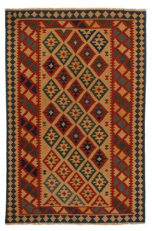 Kelim Carpet - orientalisk matta - 211 x 154 cm - brun