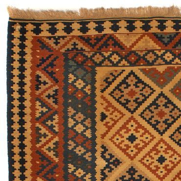 Tapis Kelim - Oriental - 185 x 152 cm - marron clair