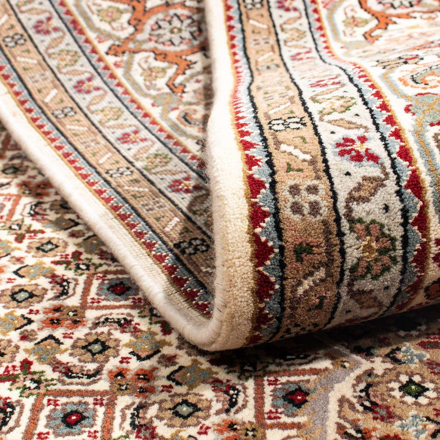 Persisk tæppe - Tabriz - 239 x 171 cm - beige