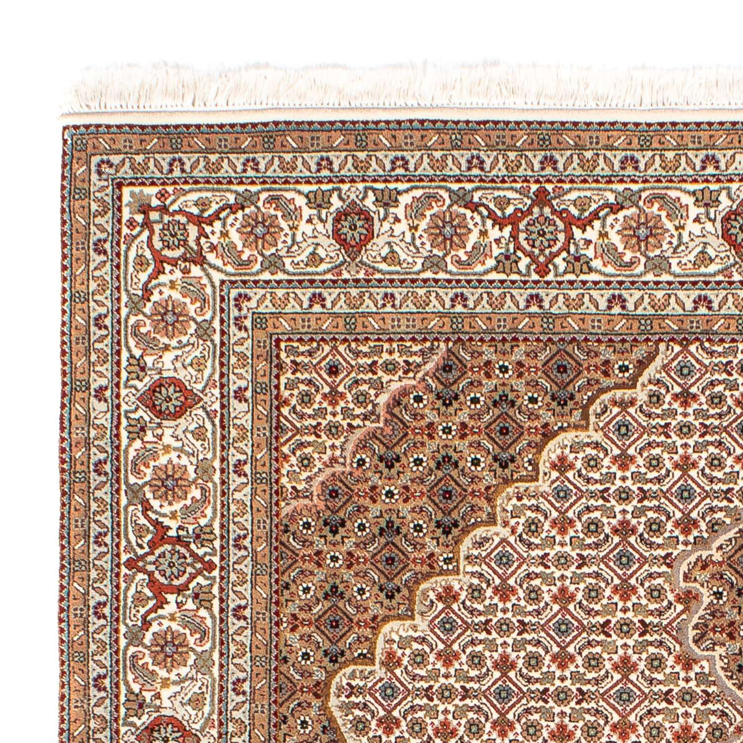 Perzisch tapijt - Tabriz - 241 x 173 cm - beige