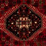 Alfombra persa - Nómada - 303 x 212 cm - rojo oscuro