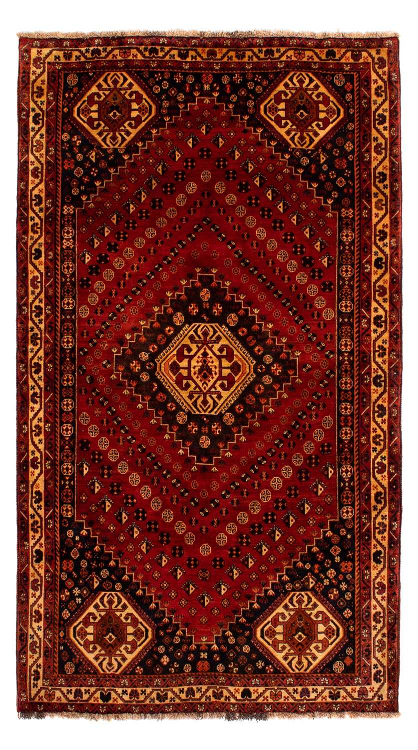 Tapis persan - Nomadic - 290 x 173 cm - rouge foncé