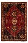 Persisk tæppe - Nomadisk - 295 x 210 cm - mørkerød