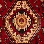 Persisk tæppe - Nomadisk - 295 x 210 cm - mørkerød