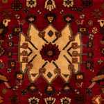 Alfombra persa - Nómada - 284 x 185 cm - rojo oscuro