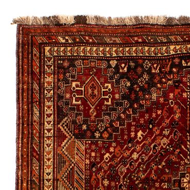 Tapis persan - Nomadic - 240 x 190 cm - rouge foncé