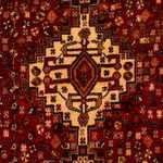 Tapete Persa - Nomadic - 240 x 190 cm - vermelho escuro