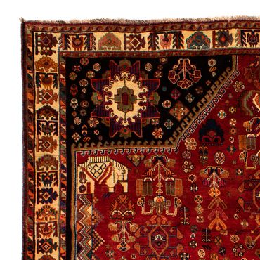 Perser Rug - Nomadic - 300 x 220 cm - dark red