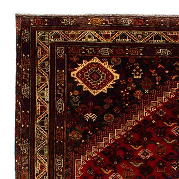 Alfombra persa - Nómada - 295 x 210 cm - rojo oscuro