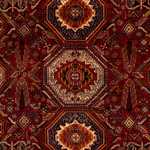 Perský koberec - Nomádský - 310 x 210 cm - tmavě červená