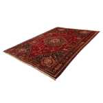 Persisk teppe - Nomadisk - 305 x 214 cm - mørk rød
