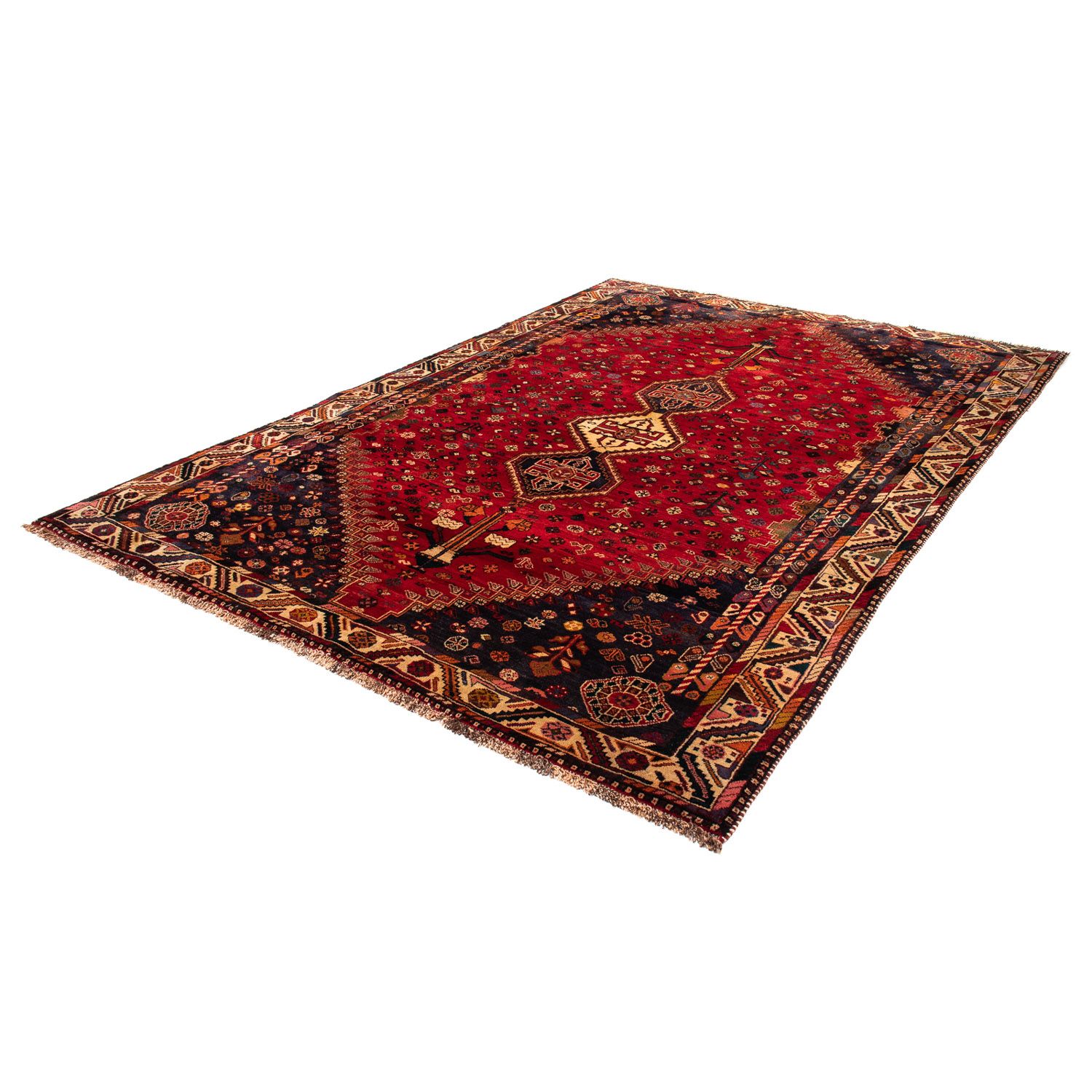 Tappeto Persero - Nomade - 296 x 203 cm - rosso scuro