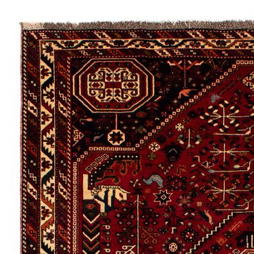 Tapis persan - Nomadic - 293 x 211 cm - rouge foncé