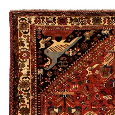 Tapis persan - Nomadic - 304 x 212 cm - rouge foncé