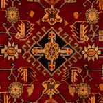 Persisk tæppe - Nomadisk - 296 x 190 cm - mørkerød