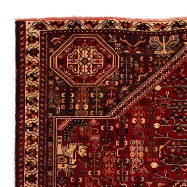 Tapis persan - Nomadic - 289 x 196 cm - rouge foncé