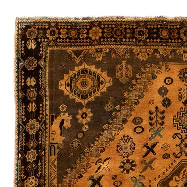 Tapis persan - Nomadic - 300 x 207 cm - marron