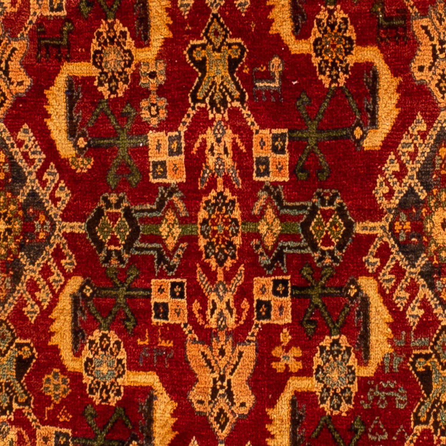 Tapis persan - Nomadic - 288 x 200 cm - rouge foncé