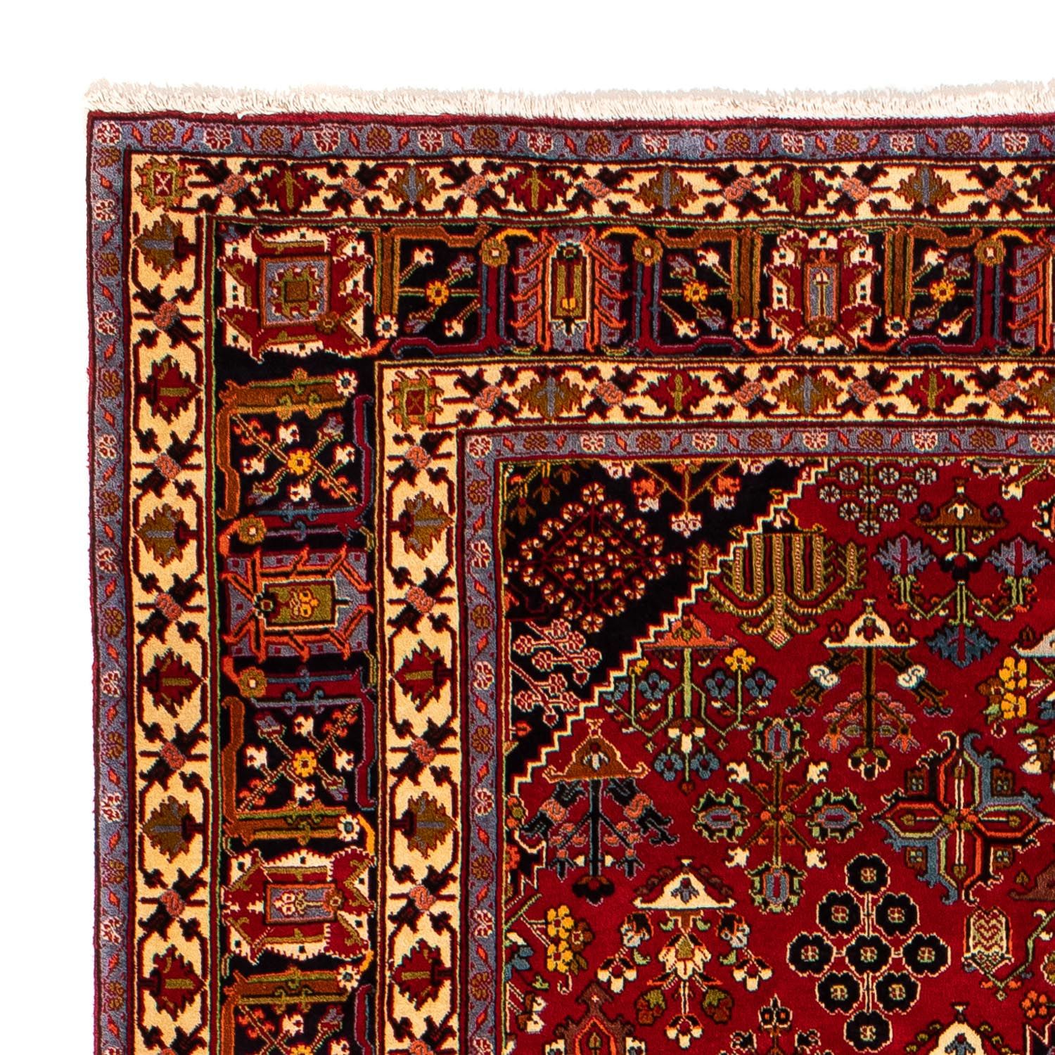 Tapis persan - Nomadic - 323 x 203 cm - rouge foncé