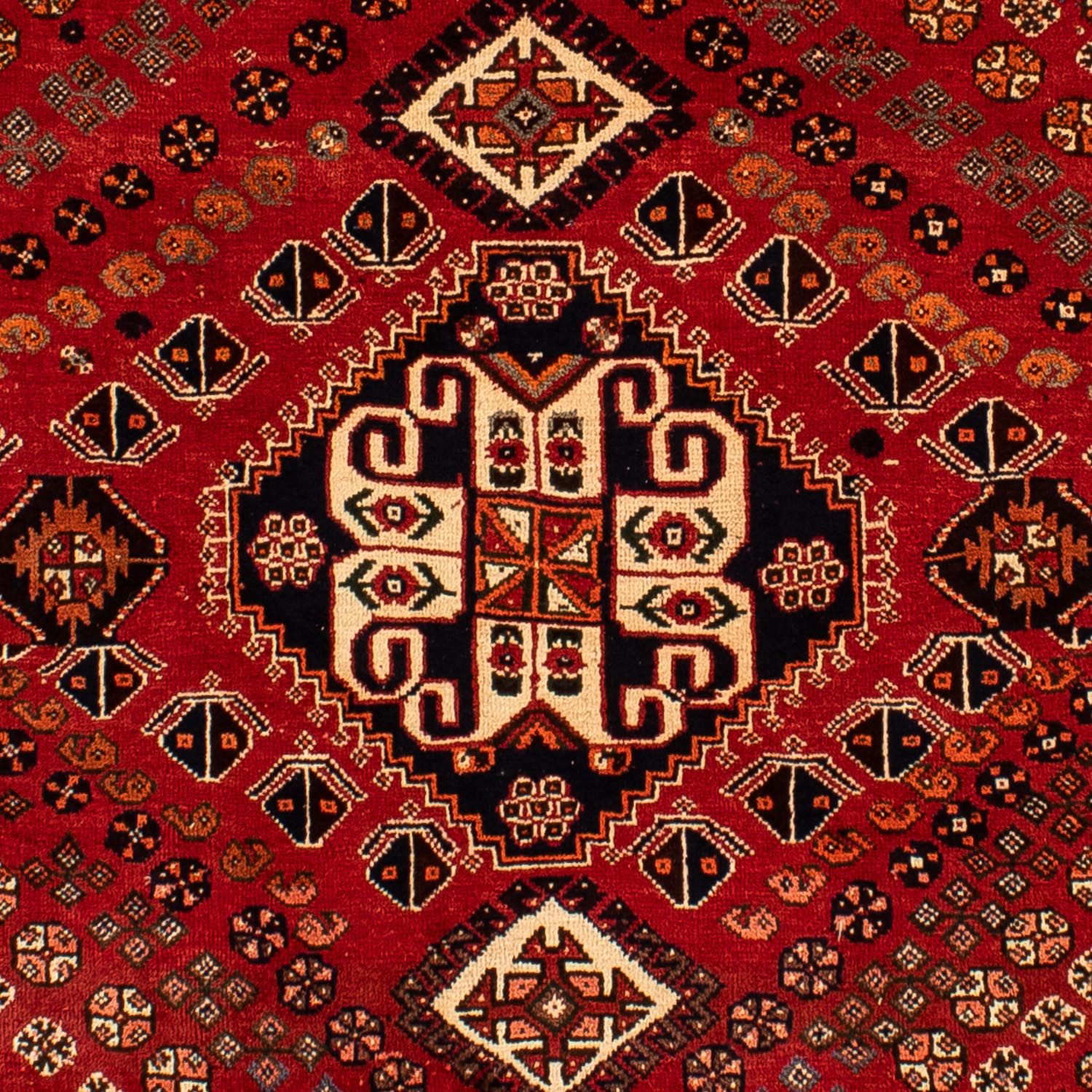 Tapete Persa - Nomadic - 303 x 205 cm - vermelho escuro