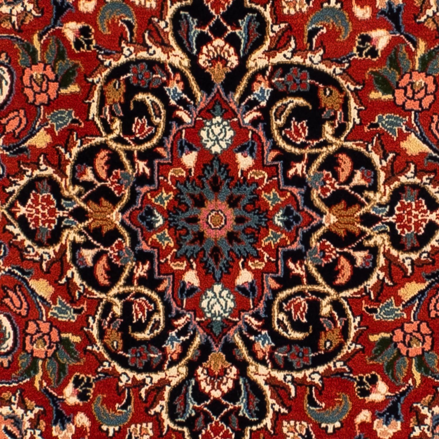 Alfombra persa - Real - 278 x 180 cm - rojo oscuro