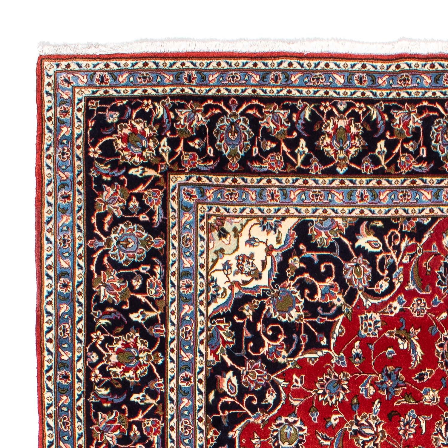 Alfombra persa - Real - 321 x 202 cm - rojo oscuro