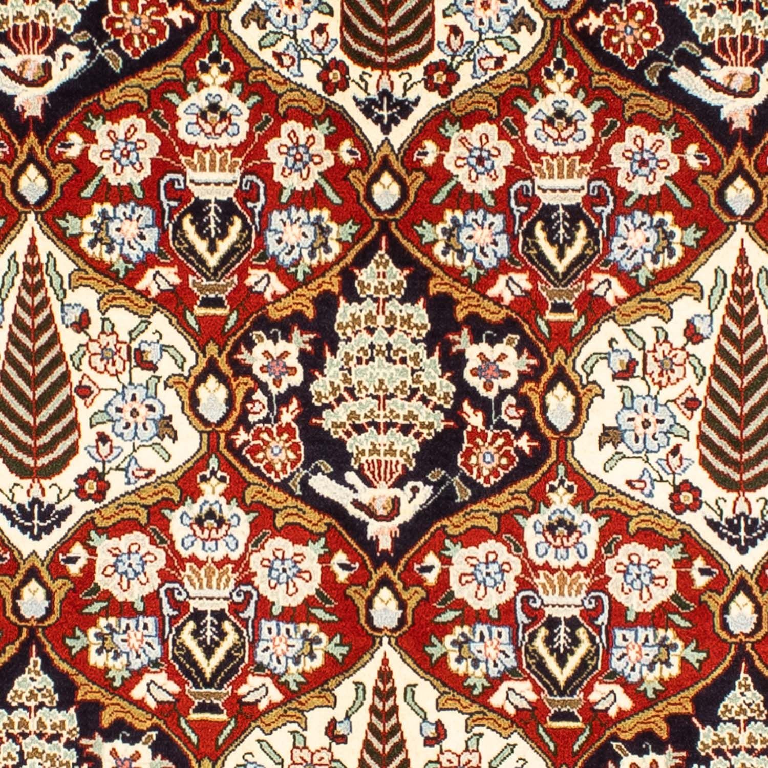 Alfombra persa - Nómada - 292 x 207 cm - rojo oscuro