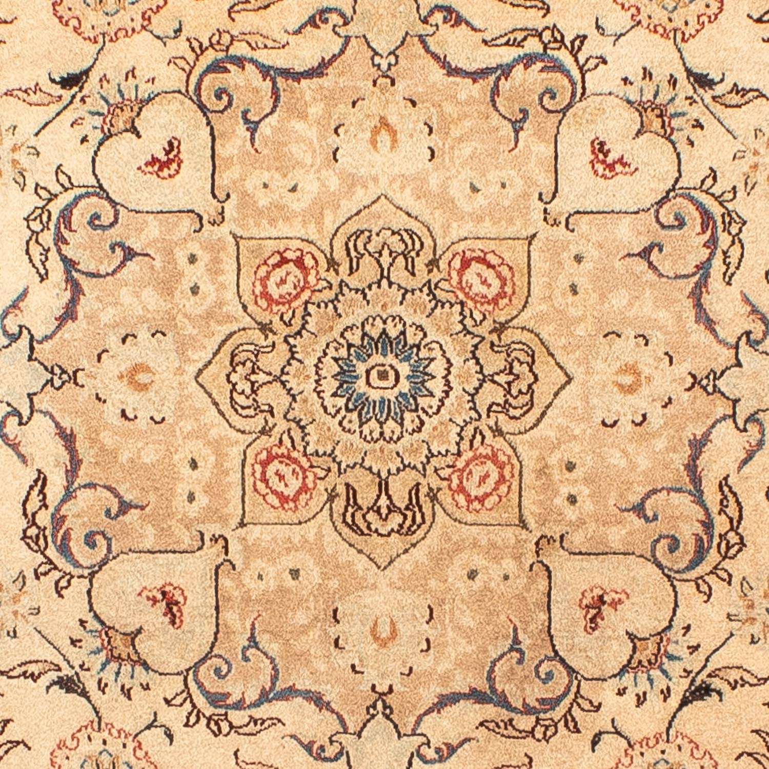 Persisk teppe - klassisk - 287 x 205 cm - lys beige