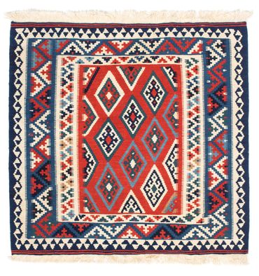 Tapis Kelim - Oriental carré  - 103 x 101 cm - multicolore