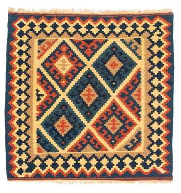 Tappeto Kelim - Orientale quadrato  - 98 x 96 cm - multicolore