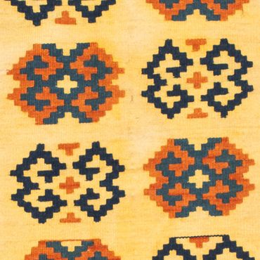 Kelimteppe - Orientalsk square  - 107 x 100 cm - lys beige