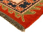 Kelim Carpet - orientalisk matta - 254 x 194 cm - mörkröd