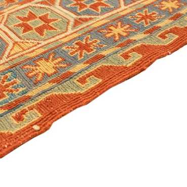 Kelim Carpet - orientalisk matta - 264 x 188 cm - orange