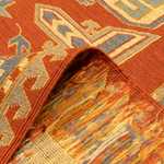 Kelim tapijt - Oosters - 255 x 208 cm - oranje