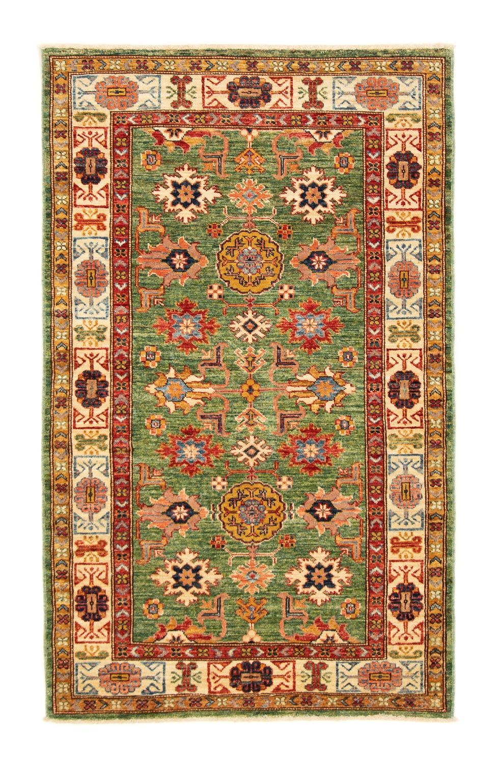 Tapis Ziegler - Kazak - 157 x 95 cm - vert