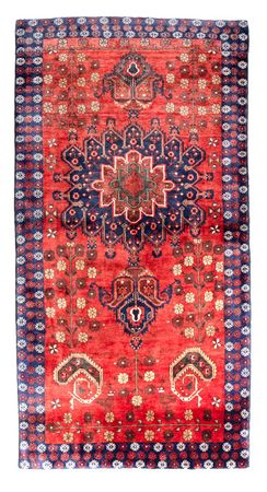 Loper Baluch tapijt - 231 x 123 cm - donkerrood