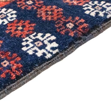 Runner Belutsch Rug - 231 x 123 cm - dark red