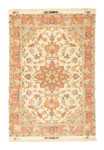 Perzisch tapijt - Tabriz - Royal - 150 x 104 cm - beige