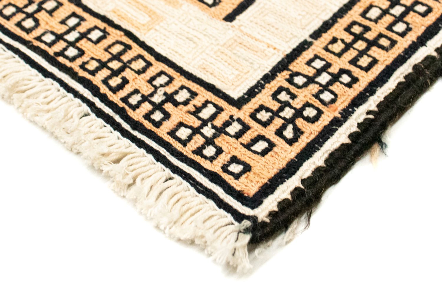 Kelim-tæppe - orientalsk - 101 x 65 cm - beige