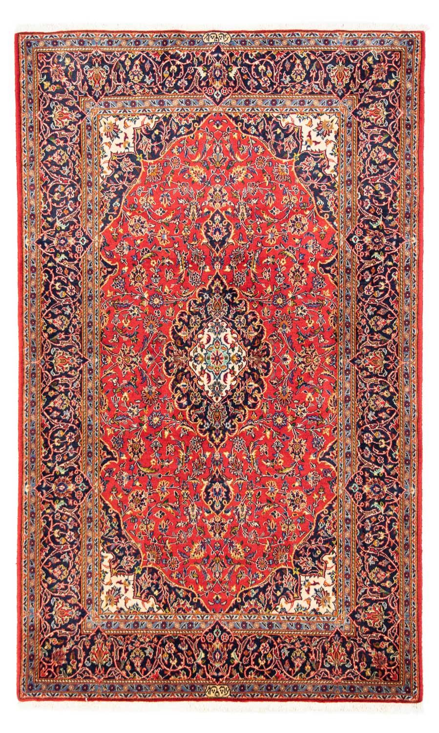 Tapis persan - Keshan - 224 x 140 cm - rouge