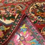 Perski dywan - Nomadyczny - 200 x 128 cm - ciemna czerwień