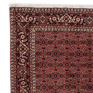 Tapis persan - Bidjar - 295 x 196 cm - rouge foncé