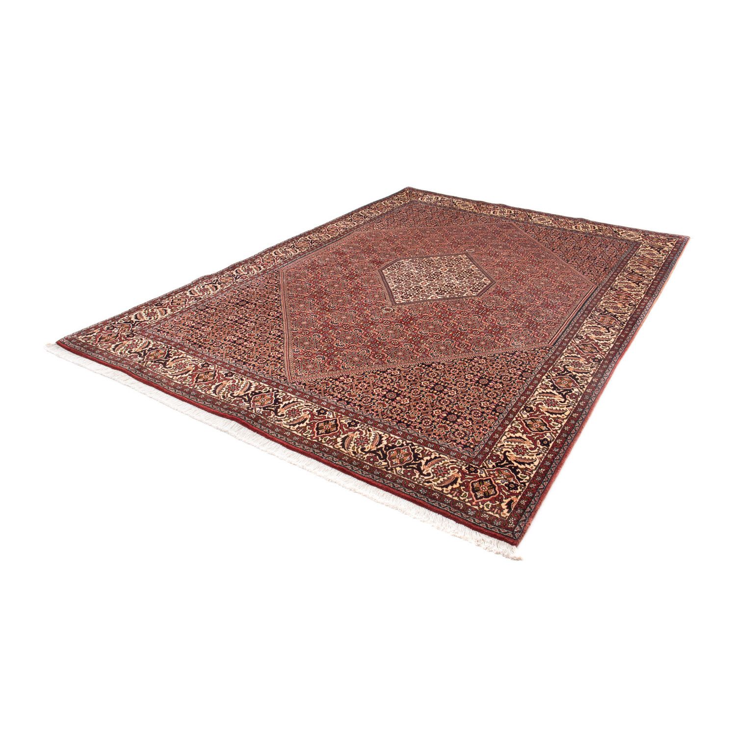 Tapis persan - Bidjar - 284 x 199 cm - marron