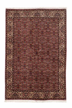 Perzisch tapijt - Bijar - 205 x 141 cm - donkerrood