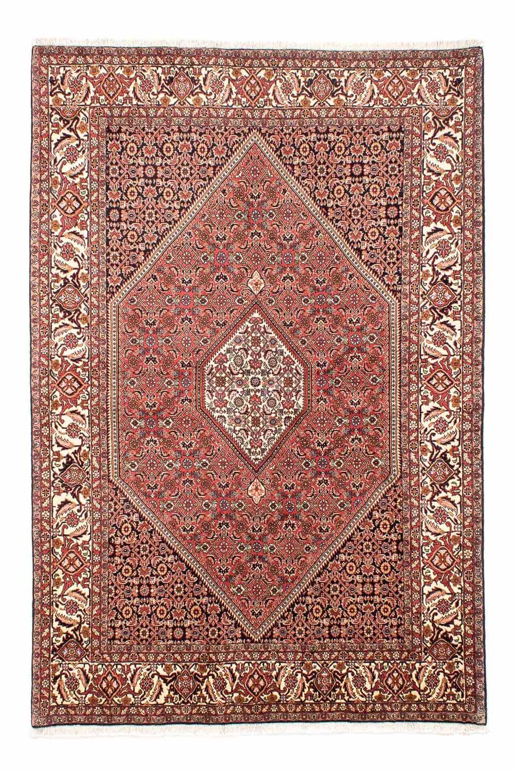 Alfombra persa - Bidjar - 258 x 174 cm - rojo claro