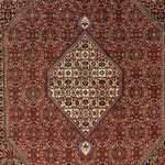 Persisk tæppe - Bijar - 250 x 173 cm - brun