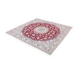 Tapis persan - Nain - Royal carré  - 160 x 155 cm - rouge foncé