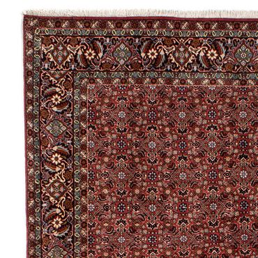 Tapis persan - Bidjar - 288 x 198 cm - rouge foncé