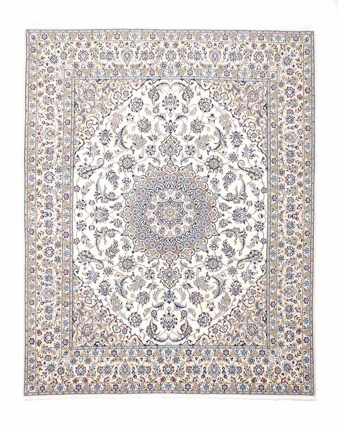 Alfombra Persa - Nain - Real - 251 x 202 cm - beige